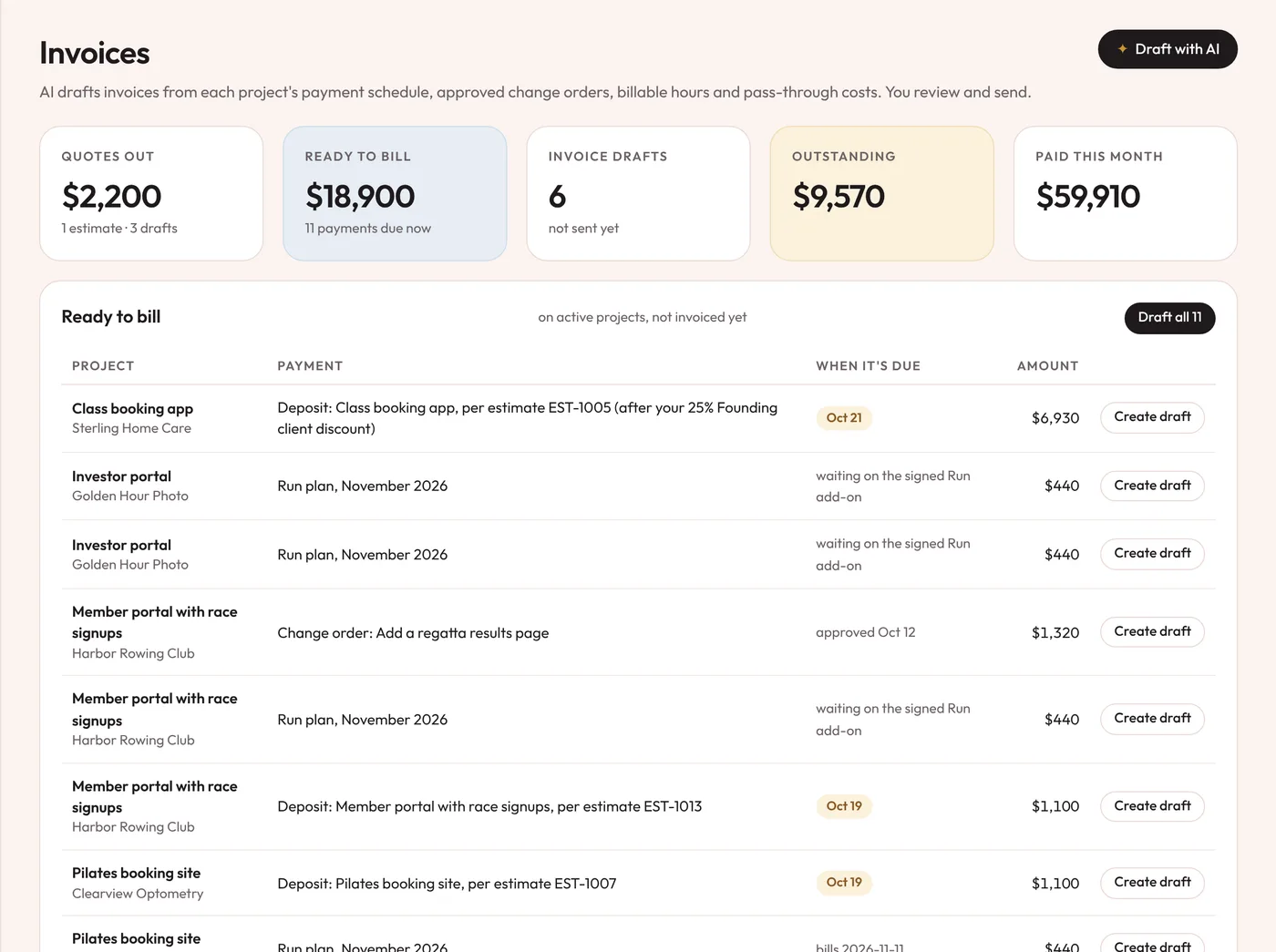 Invoices