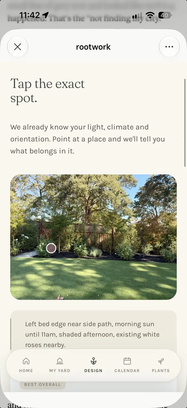 Rootwork garden app